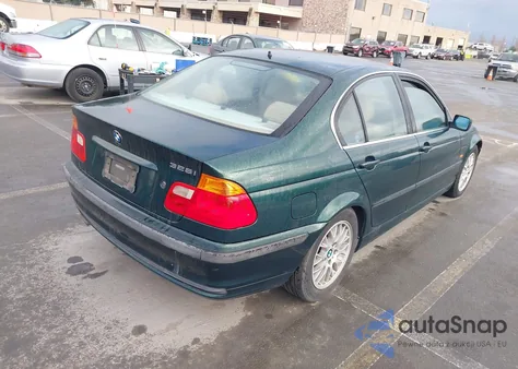 2000 BMW 328I z USA, uszkodzony, nr VIN WBAAM534XYJR61034